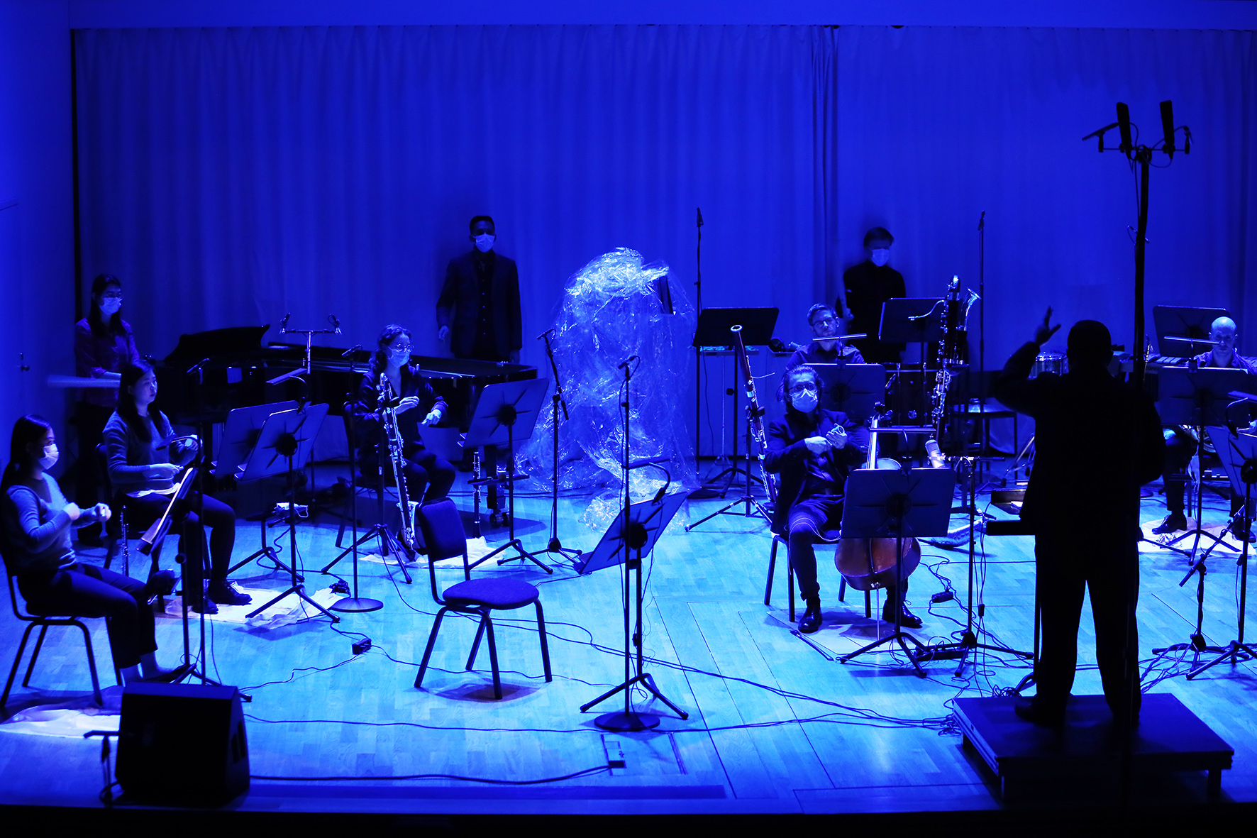 Das NYKY Ensemble zu Besuch beim Klangforum Wien